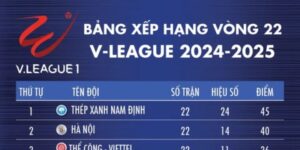 Tổng quan về bảng xếp hạng V-League mới